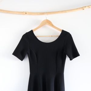 Lush Fit and Flare Skater Dress